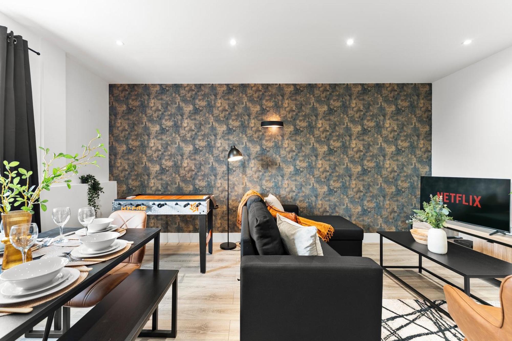Stylish Two-Bedroom Flat In NWI Zewnętrze zdjęcie